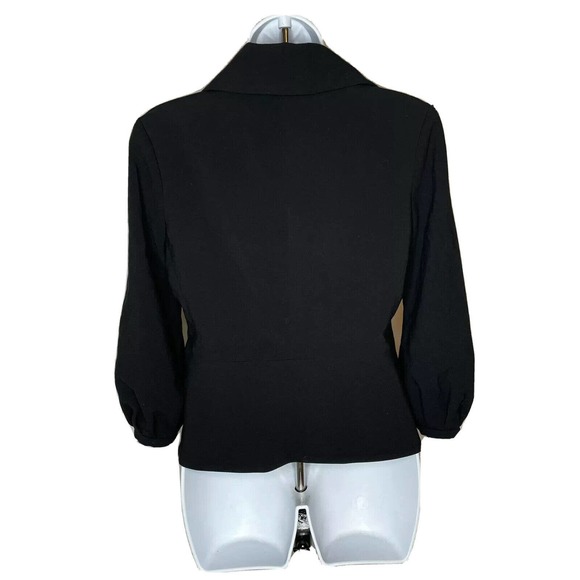 Cabi Womens Blazer Abbott Jacket Size 4 Black Blazer Style 3027 New NWT - Picture 3 of 5